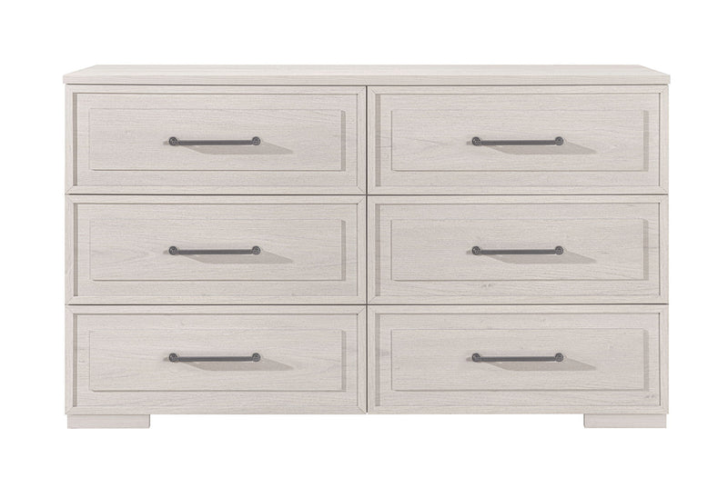 Clara - 5 Piece King Bedroom Set (Bed, Dresser & Mirror, Nightstand, Chest) - Beige