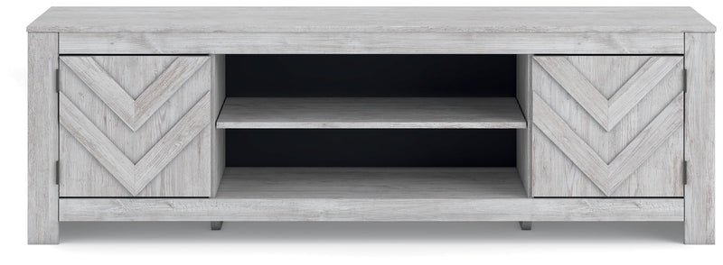 Cayboni - LG TV Stand With Fireplace Option