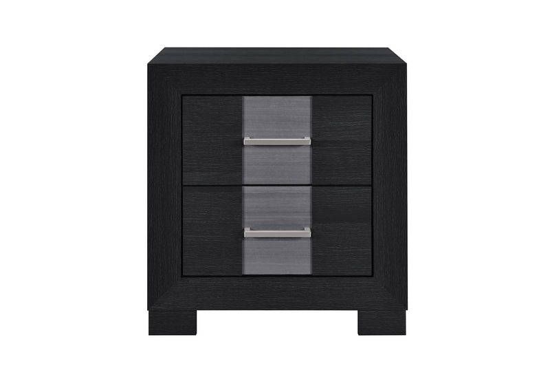 Optimus - Nightstand - Black / Gray