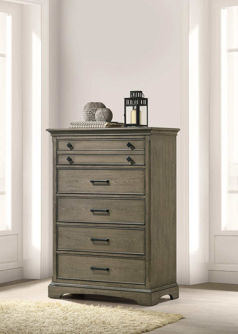 B312 - Medium Chest - Dark Ash