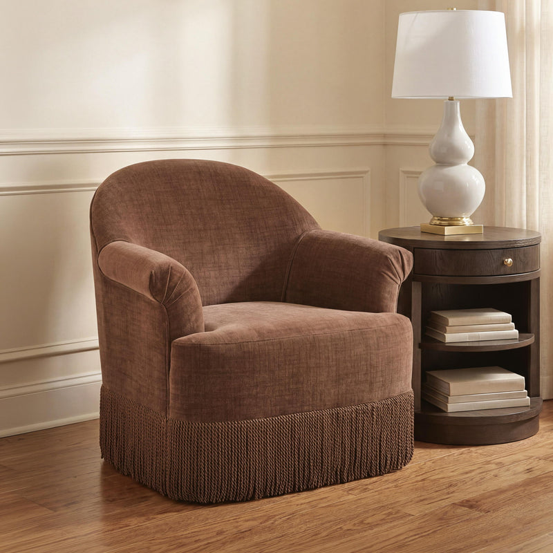 Jeanwell - Swivel Accent Chair - Clay