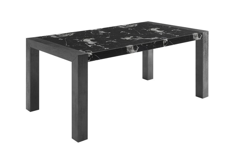 D4088 - 5 Piece Dining Room Set (D4088DT Dining Table With Four D87DC Dining Chair) - Black