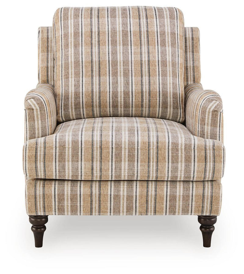 Wardington - Accent Chair - Multi / Beige