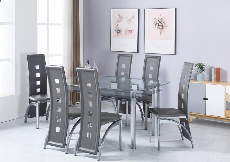 D325 - Dinette Table - Silver