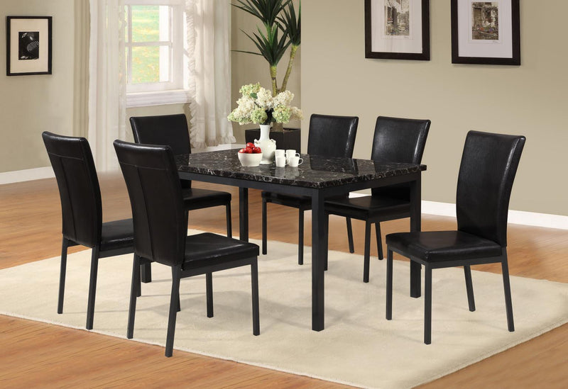 D240 - Dining Table Faux Marble