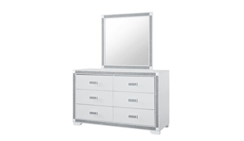Soleil - Mirror - White
