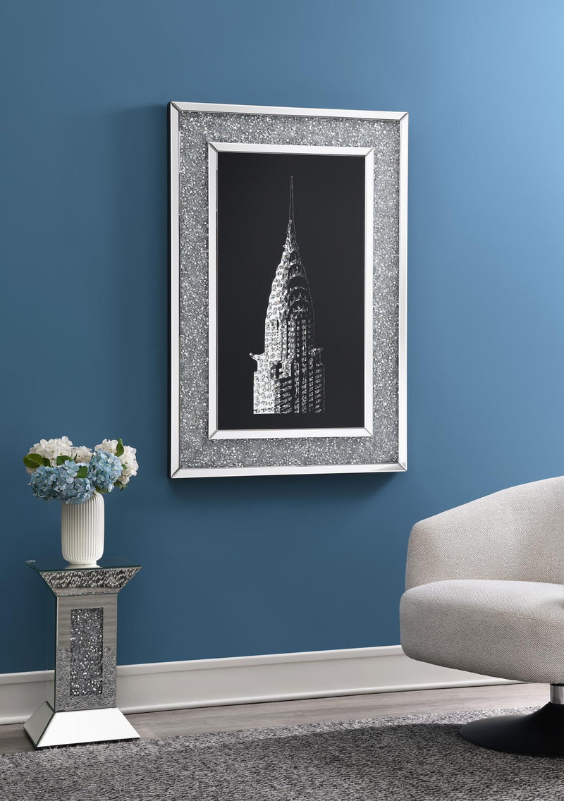 A2000 - LED Wall Art (Color Changing) - Pearl Silver