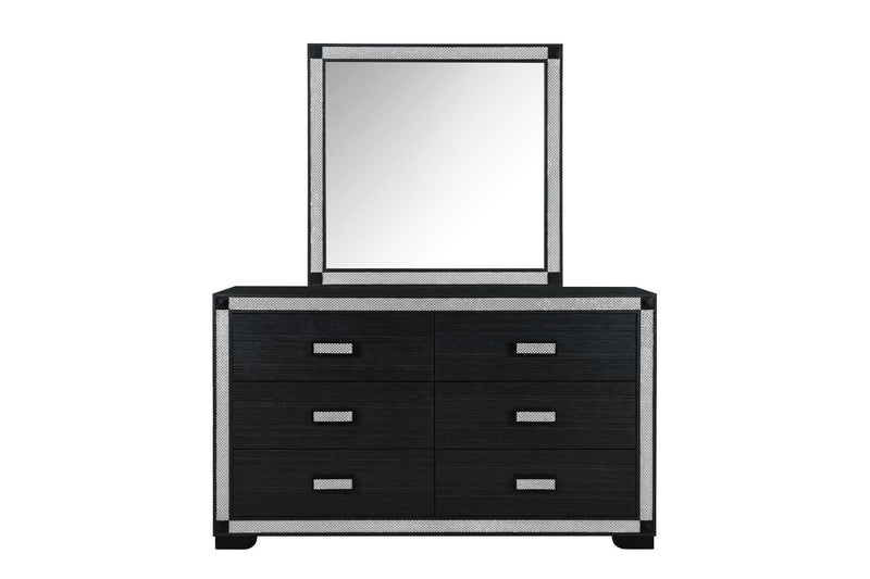 Soleil - Mirror - Charcoal