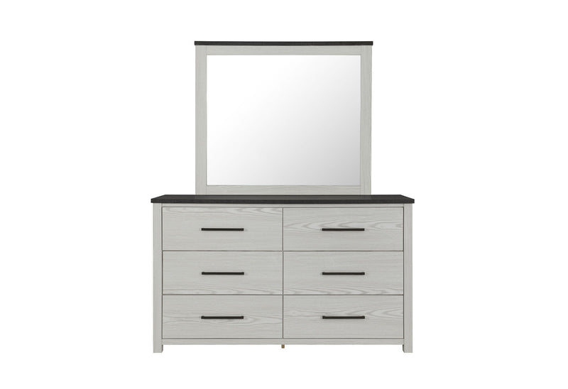 Ava - 5 Piece Full Bedroom Set - Beige