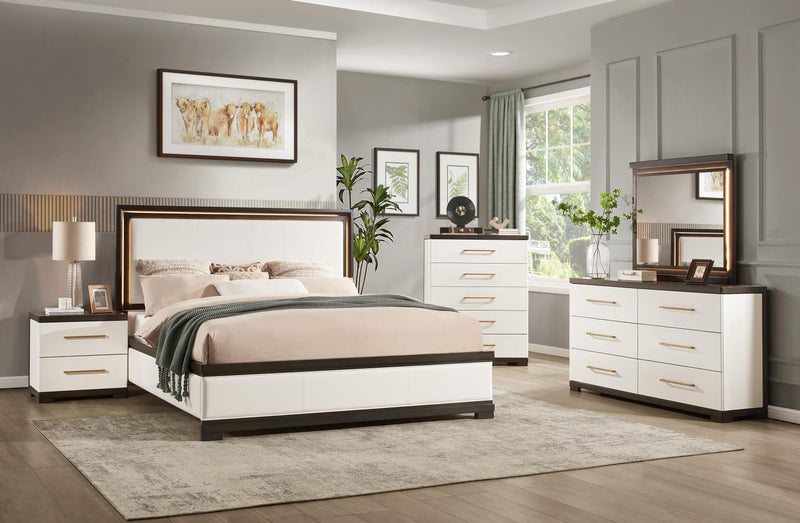 B126 - Nightstand - White