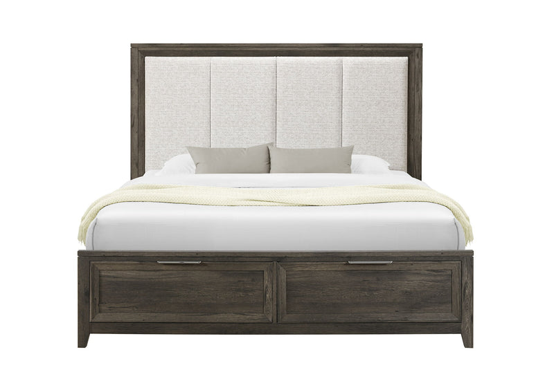 Mariah - Full Bed - Dark Brown