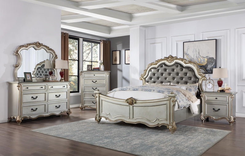 B060 - Chest - Antique Platinum