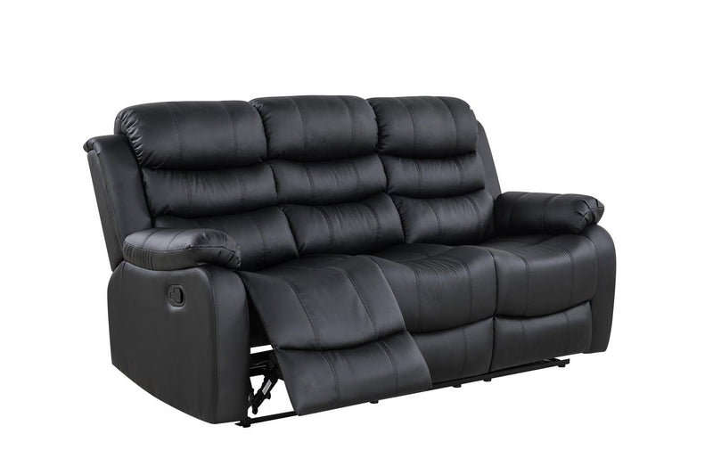 U190 - Motion Loveseat - Black