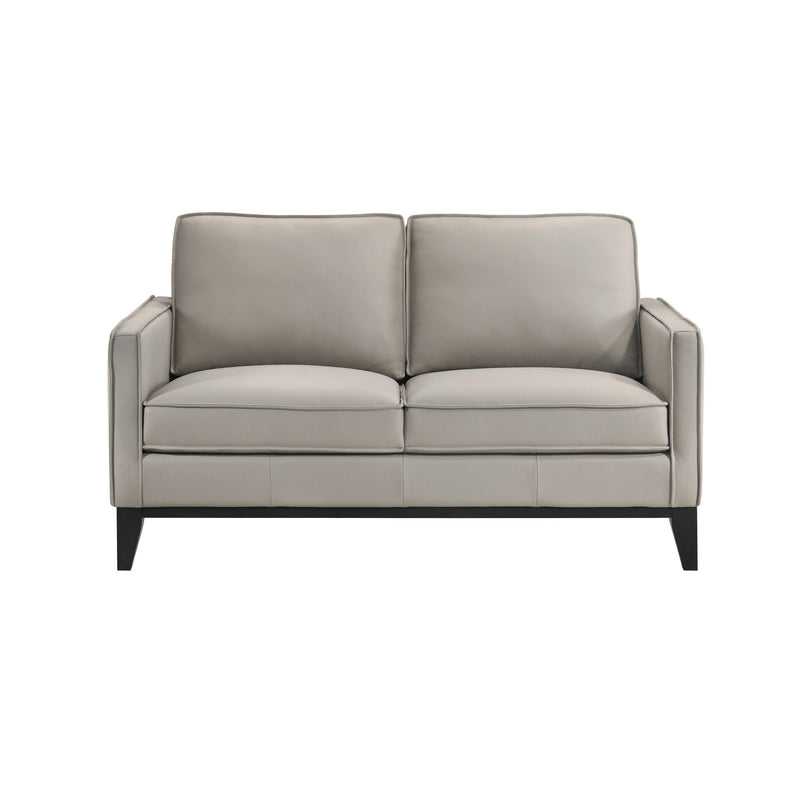 Aaron - Loveseat - Mist Gray