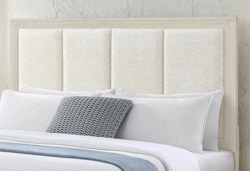Mariah - King Bed - Beige