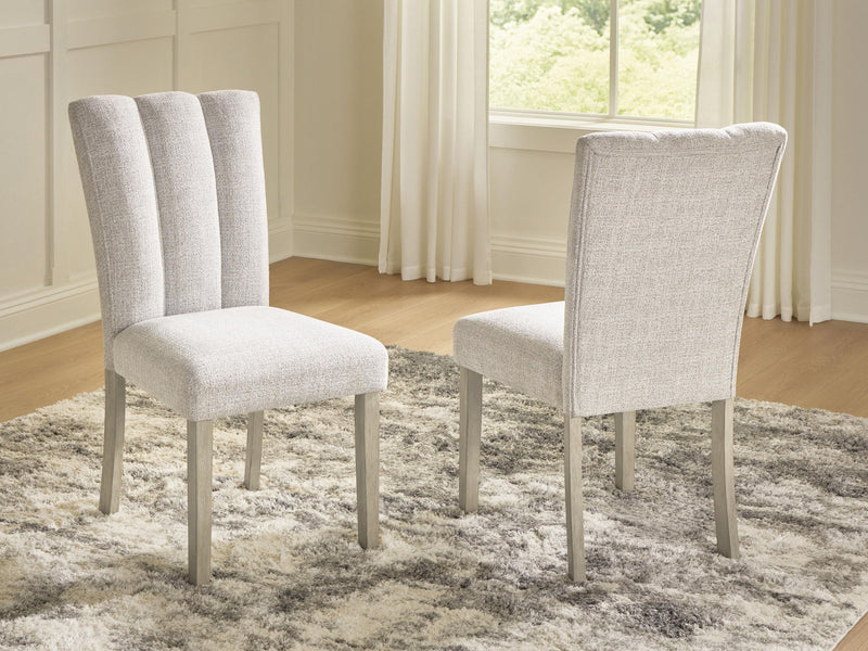 Larawyn - Dining Upholstered Side Chair (Set of 2) - Bisque
